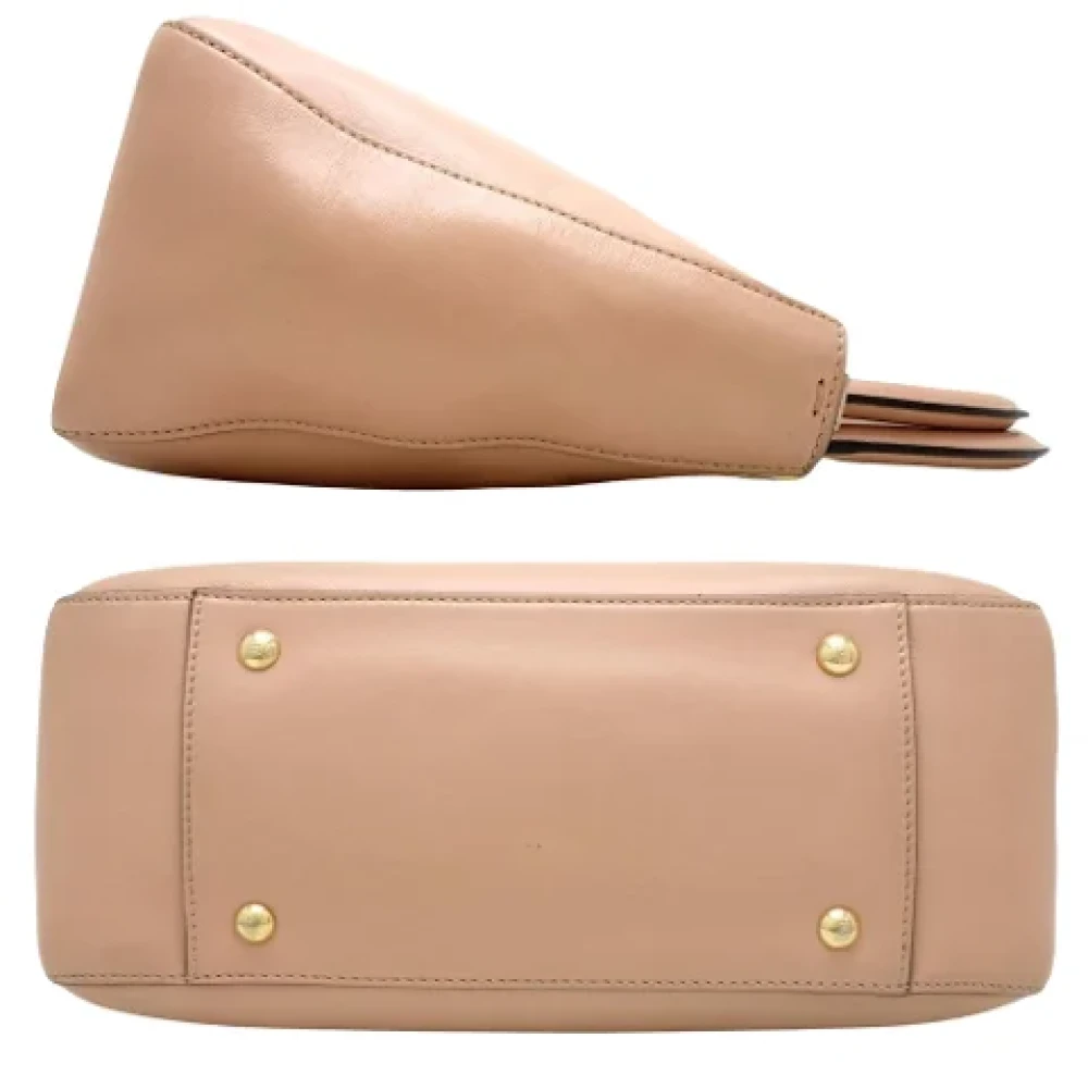 Fendi Vintage Pre-owned Leather fendi-bags Pink Dames
