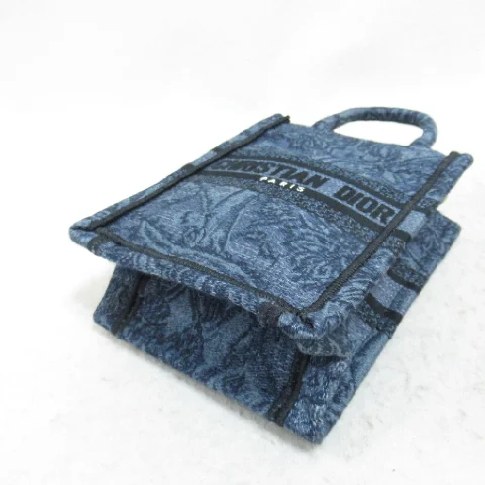 Dior Vintage Pre-owned Canvas dior-bags Blue Dames