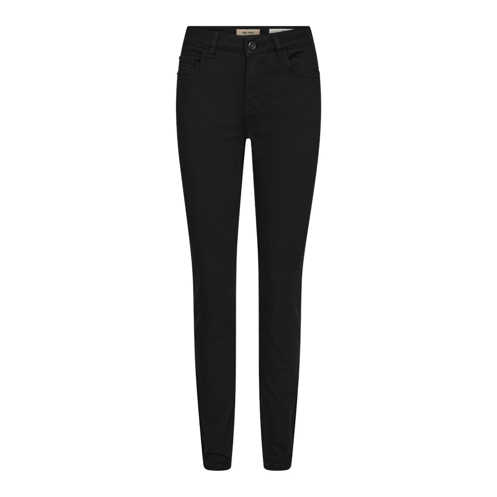 MOS MOSH Deluxe Slim-Fit Zwarte Jeans Black Dames