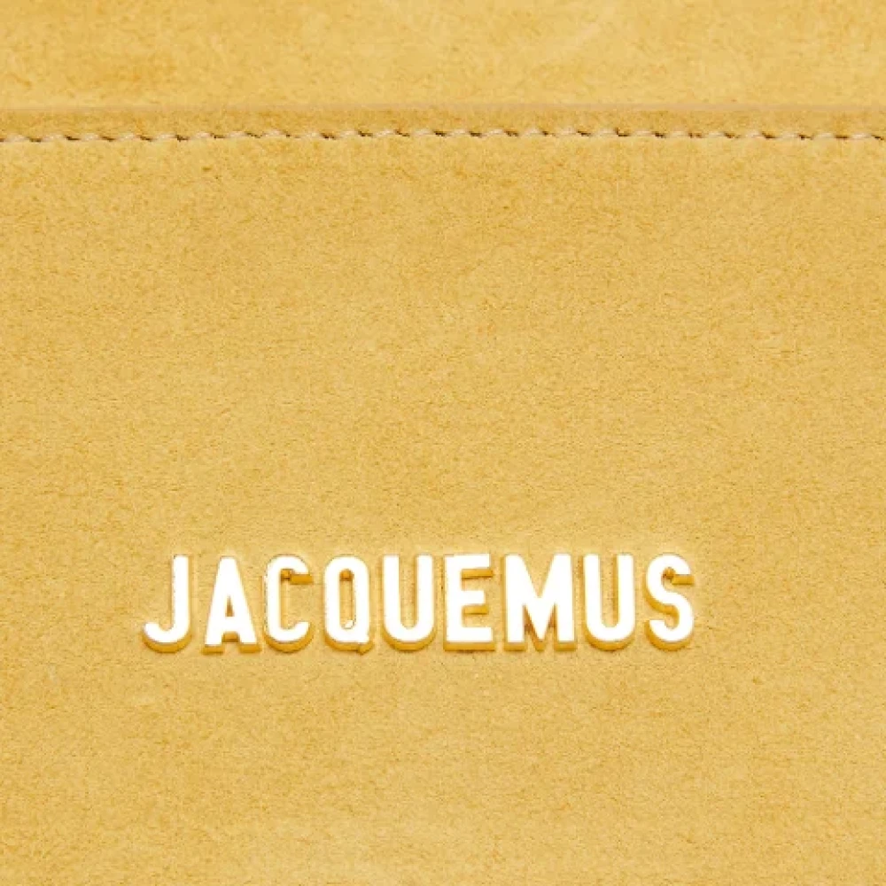 Jacquemus Pre-owned Suede shoulder-bags Beige Dames