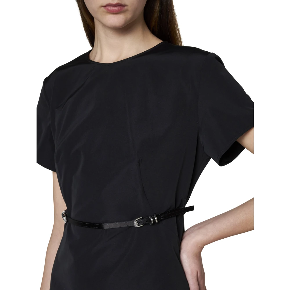 Givenchy Voyou Zwarte Jurk Black Dames