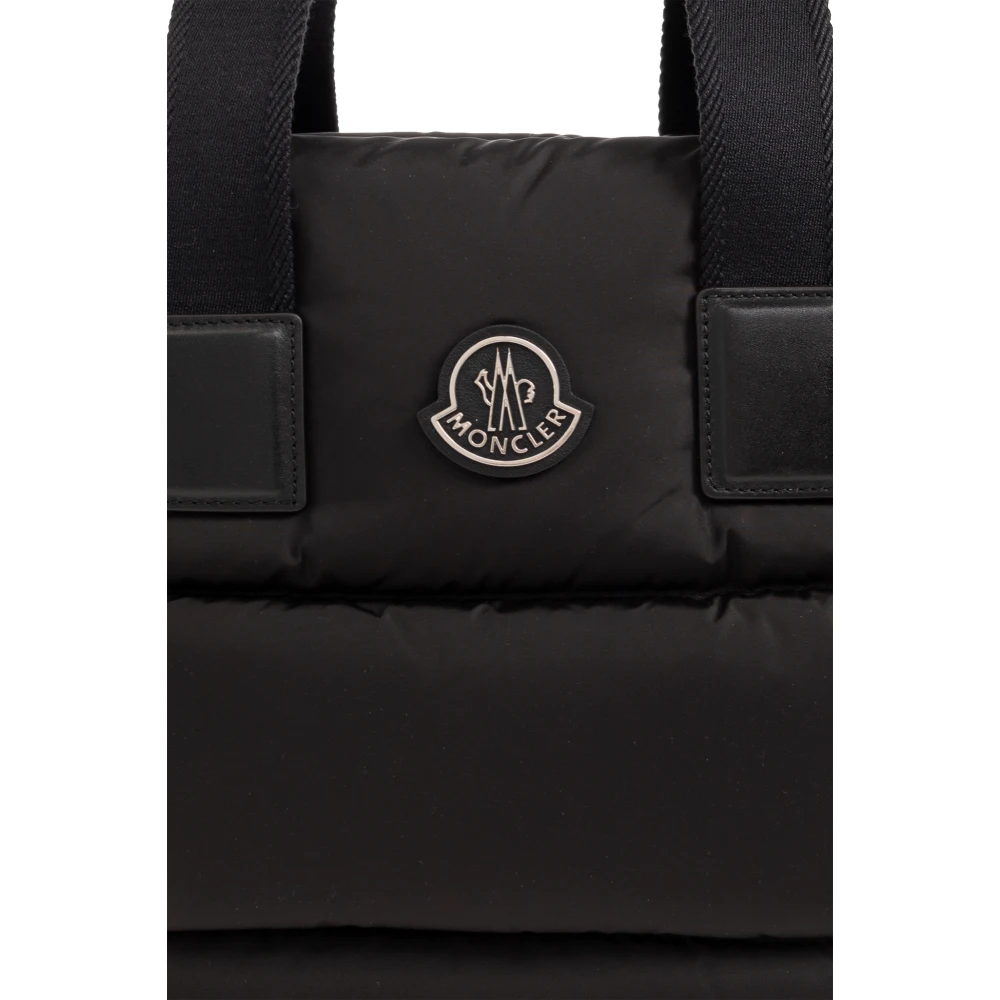 Moncler Caradoc shopper tas Black Dames