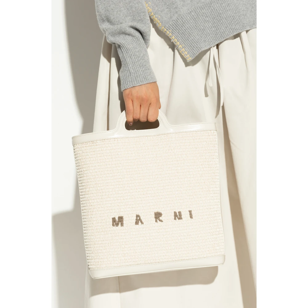Marni Shopper tas Beige Dames