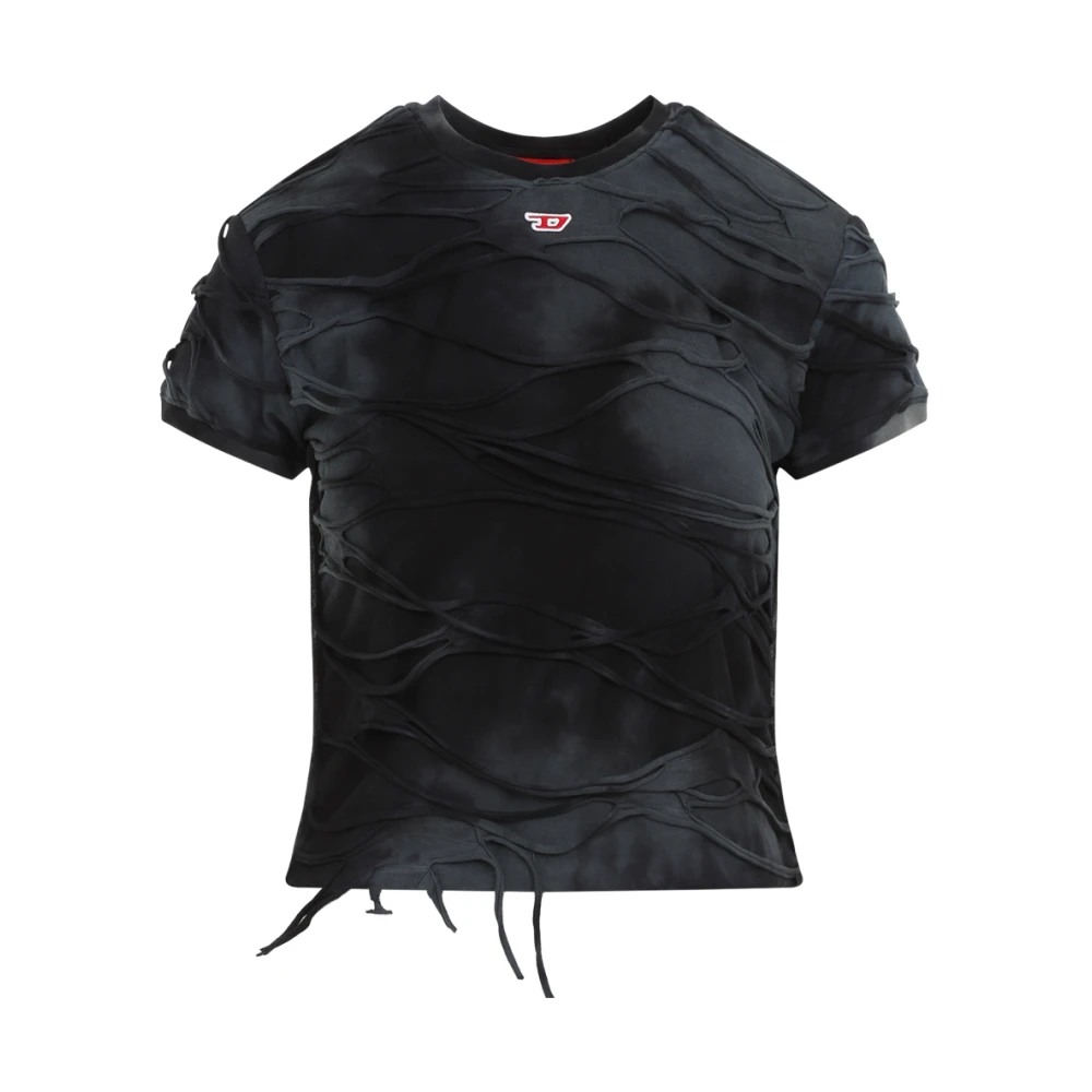Diesel Blauw T-shirt Dames Mode Stijl Blue Dames