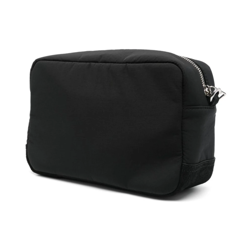 JW Anderson Zwarte Schoudertas met Logoprint Black Heren