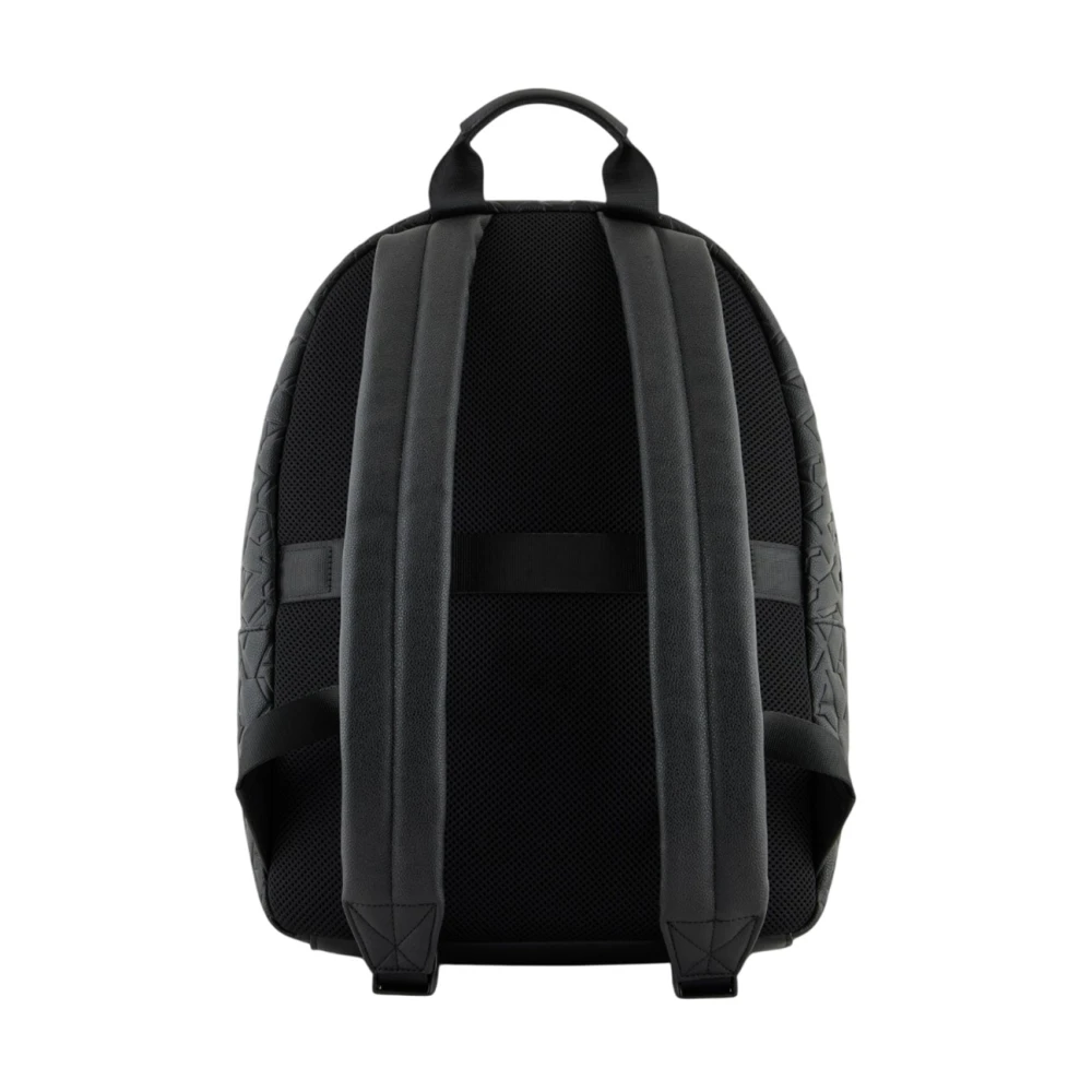 Armani Exchange Elegante Adelaar Rugzak Black Heren