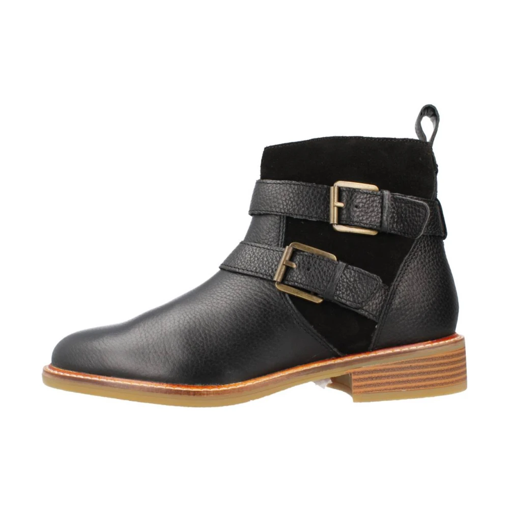 Clarks Ankle Boots Black Dames