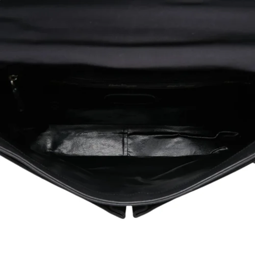 Salvatore Ferragamo Pre-owned Leather handbags Black Dames