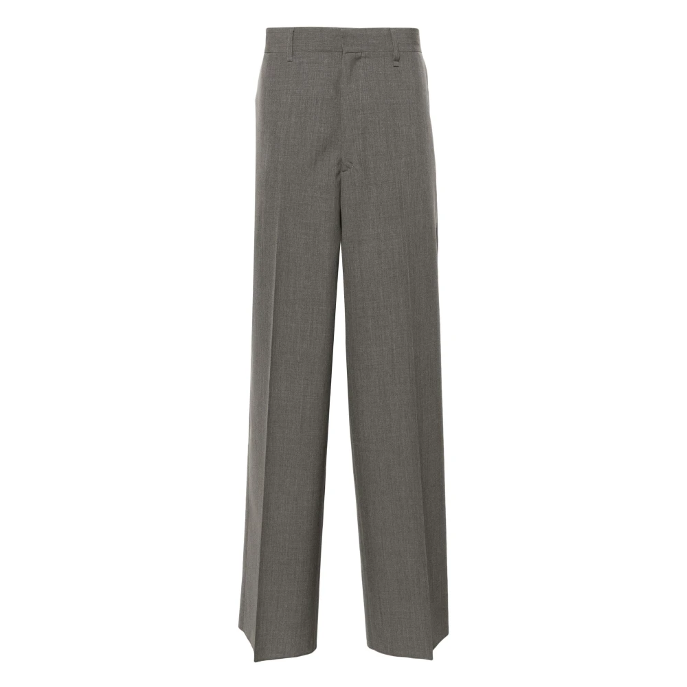 Givenchy Wide Trousers Gray Heren
