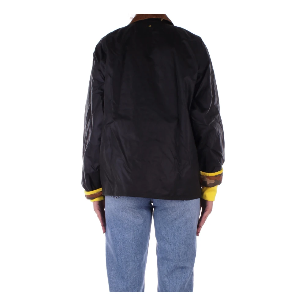 Barbour Flower Mountain Jassen met Zijlogo Blue Dames