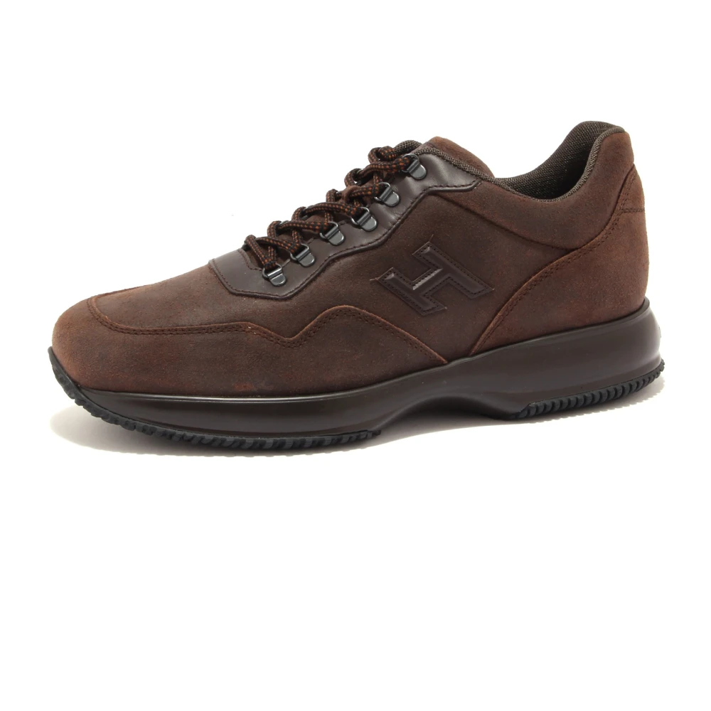 Hogan Interactieve Sneaker Trekking Heren Schoenen Bruin