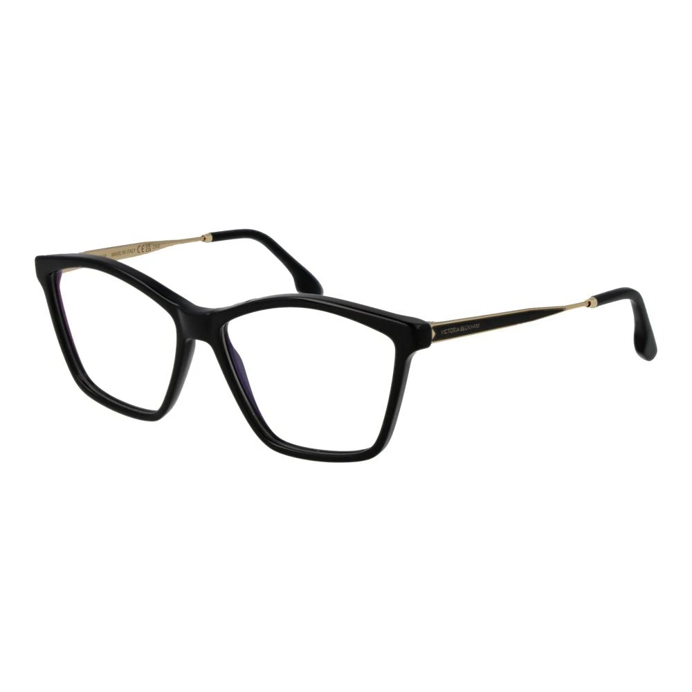 Victoria Beckham Women's Black Glasses, One Size, Metal Optical Frame