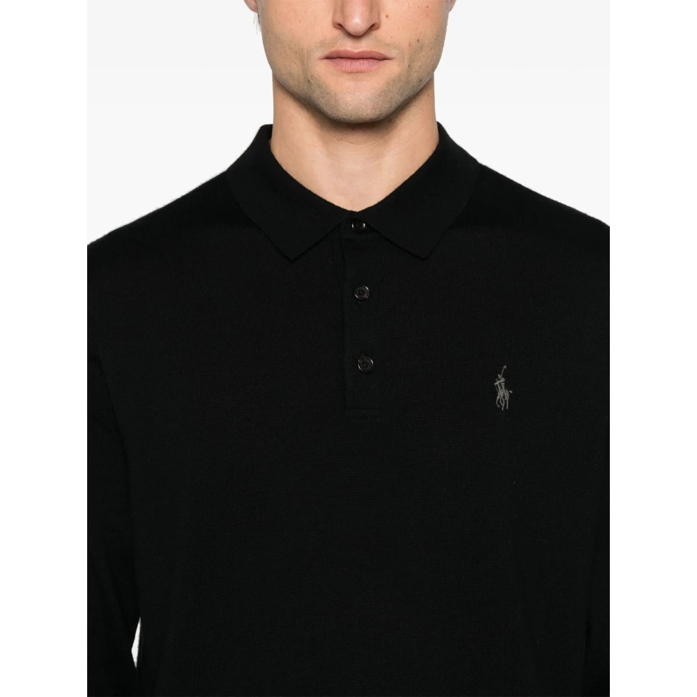 Polo Ralph Lauren Zwarte Pullover Trui Black Heren