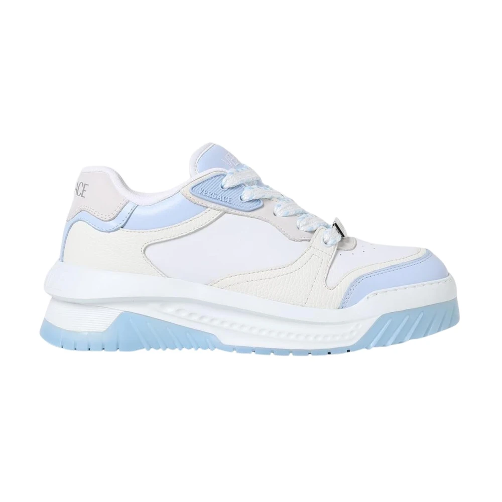 Versace LaceUp Casual Sneakers Heren Schoenen Blauw