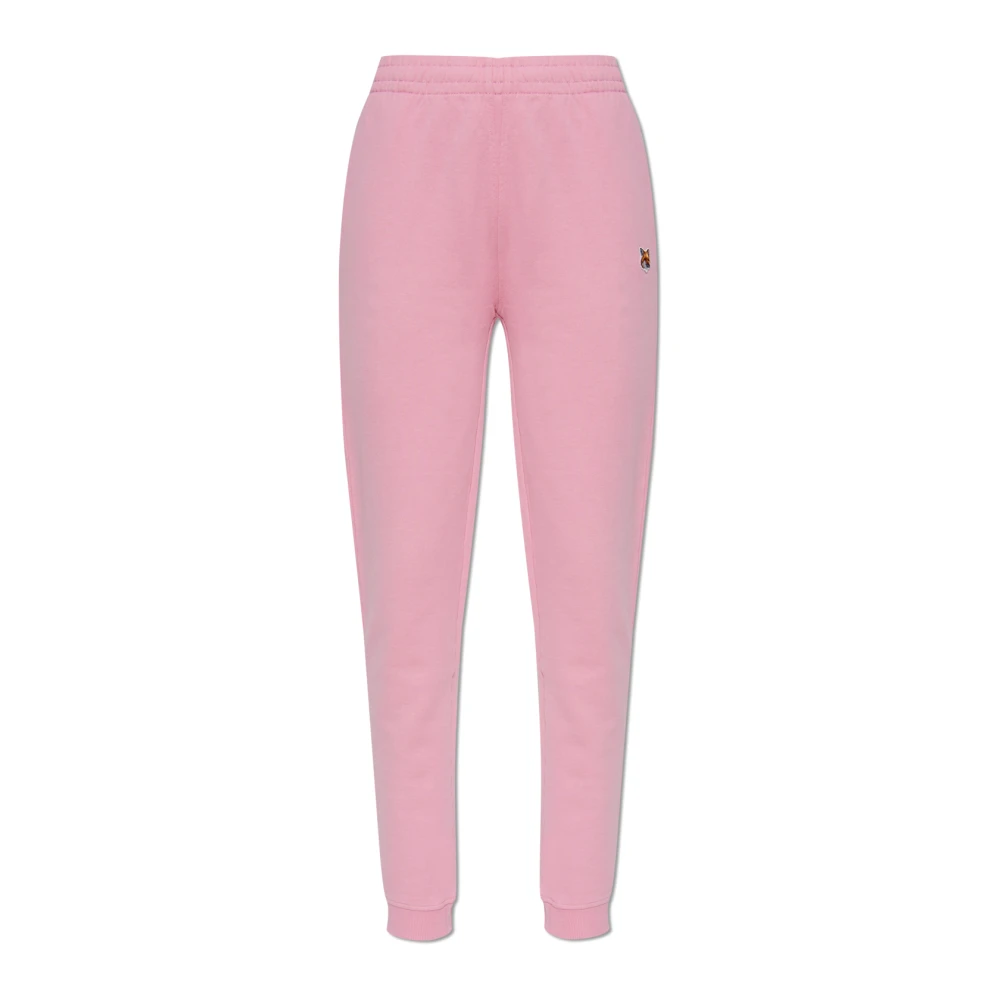 Maison Kitsuné Sweatpants Pink Dames