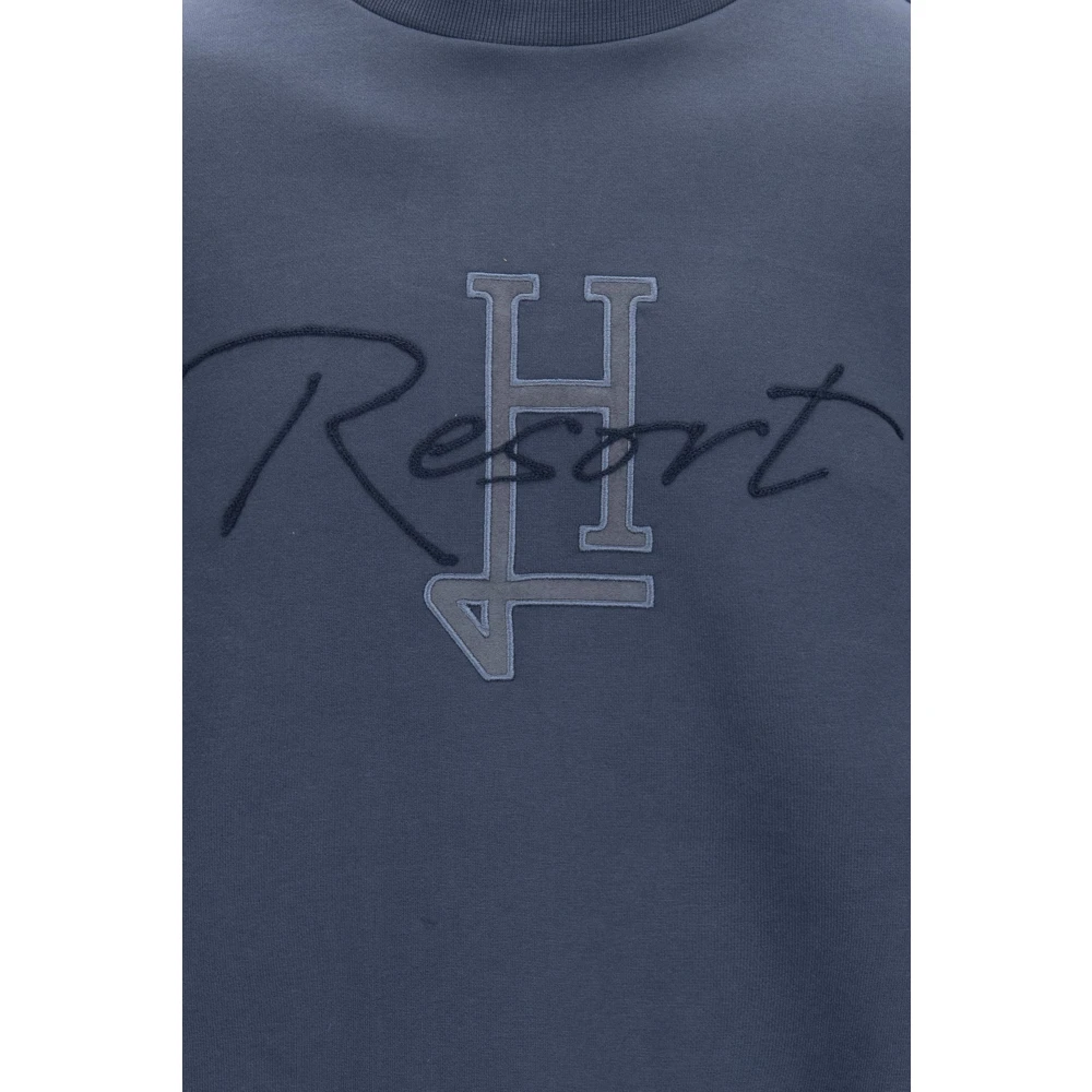 Herno Heren Pullover Sweater Resort Stijl Blue Heren