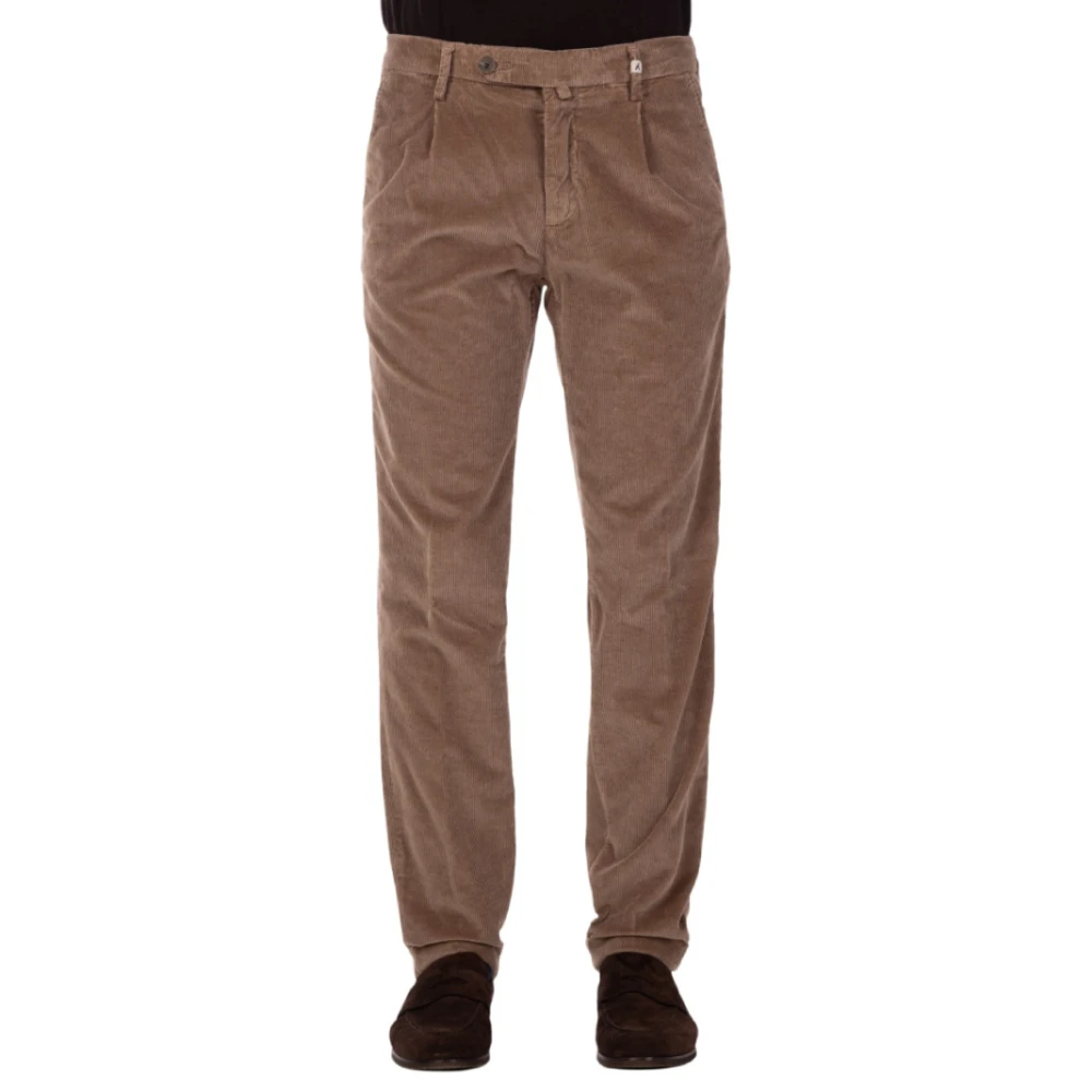 Myths Ribfluwelen broek Brown Heren