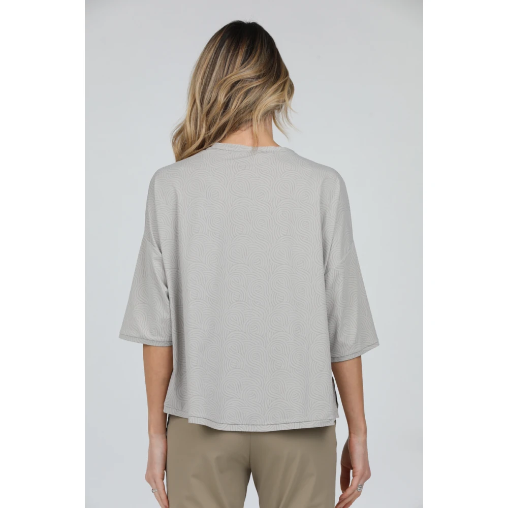 RRD Stijlvolle T-shirt Collectie Gray Dames