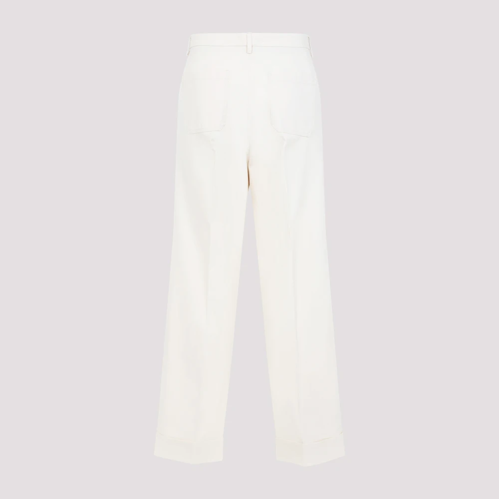 Valentino Klassieke Denim Jeans voor dagelijks gebruik White Heren