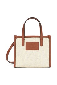 Borsa per la spesa Raffia abbellita
