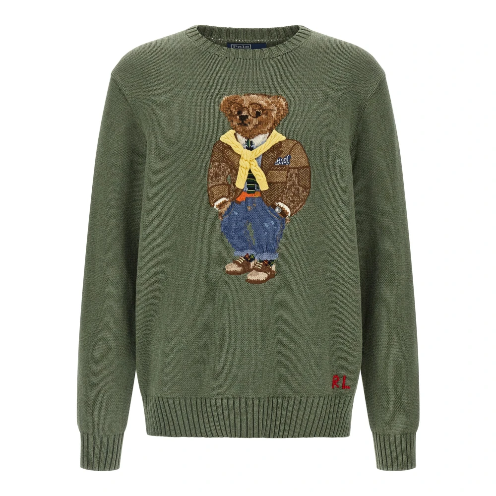 Polo Ralph Lauren Grön Bear Sweater