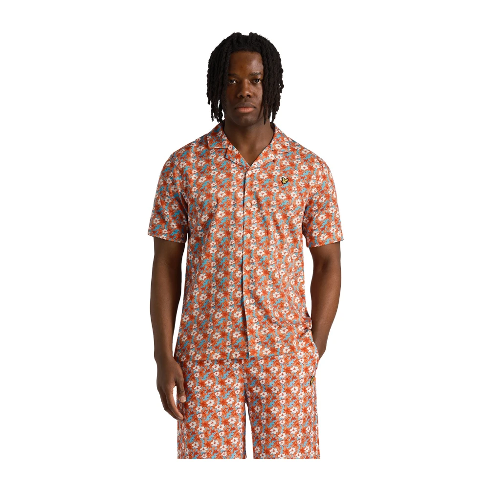 Lyle & Scott Bloemenprint resort overhemd Multicolor Heren