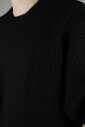 t-shirt-noir-a-manches-courtes-en-heavy-waffle