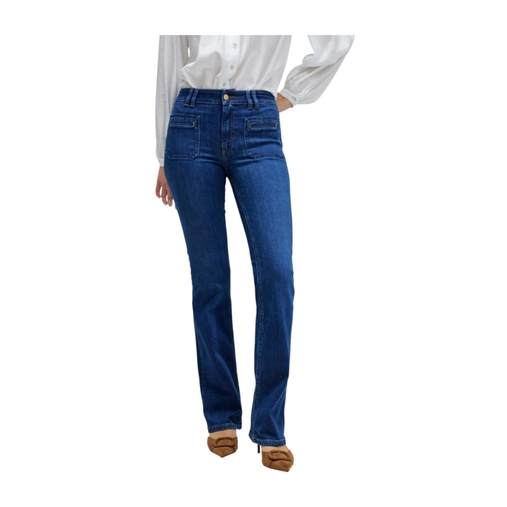 Salsa Women's Blue Destiny Push Up Bootcut Jeans