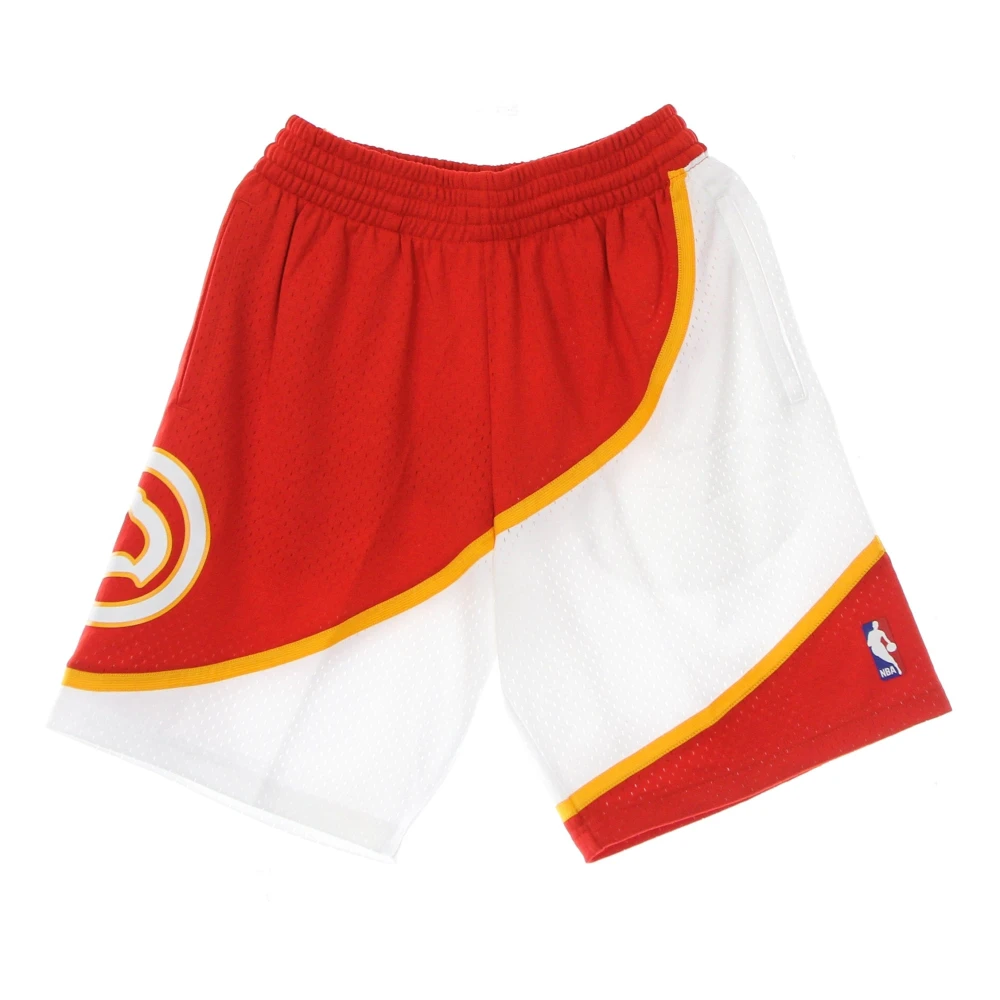 Mitchell & Ness NBA Swingman Shorts 1986 Atlanta Hawks Multicolor, Herr