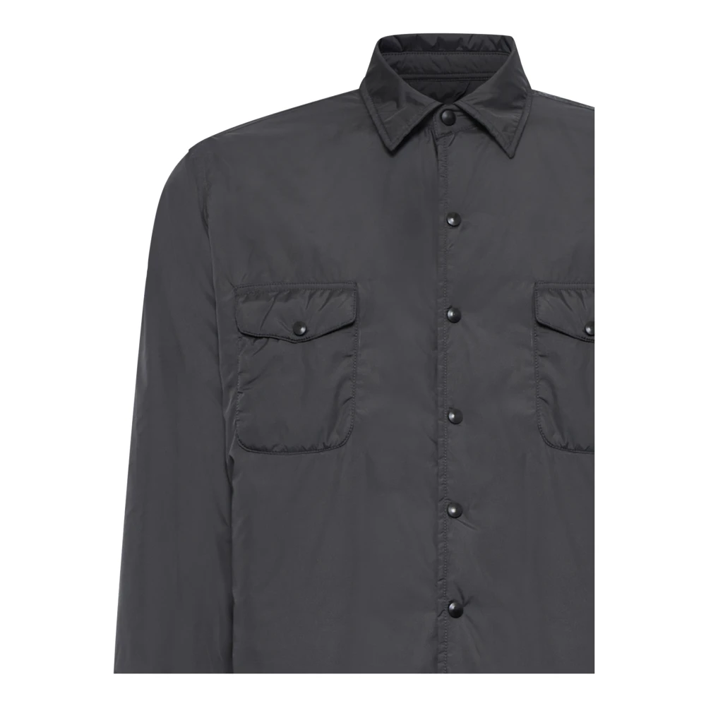 White Sand Antraciet Shirt voor Mannen Gray Heren