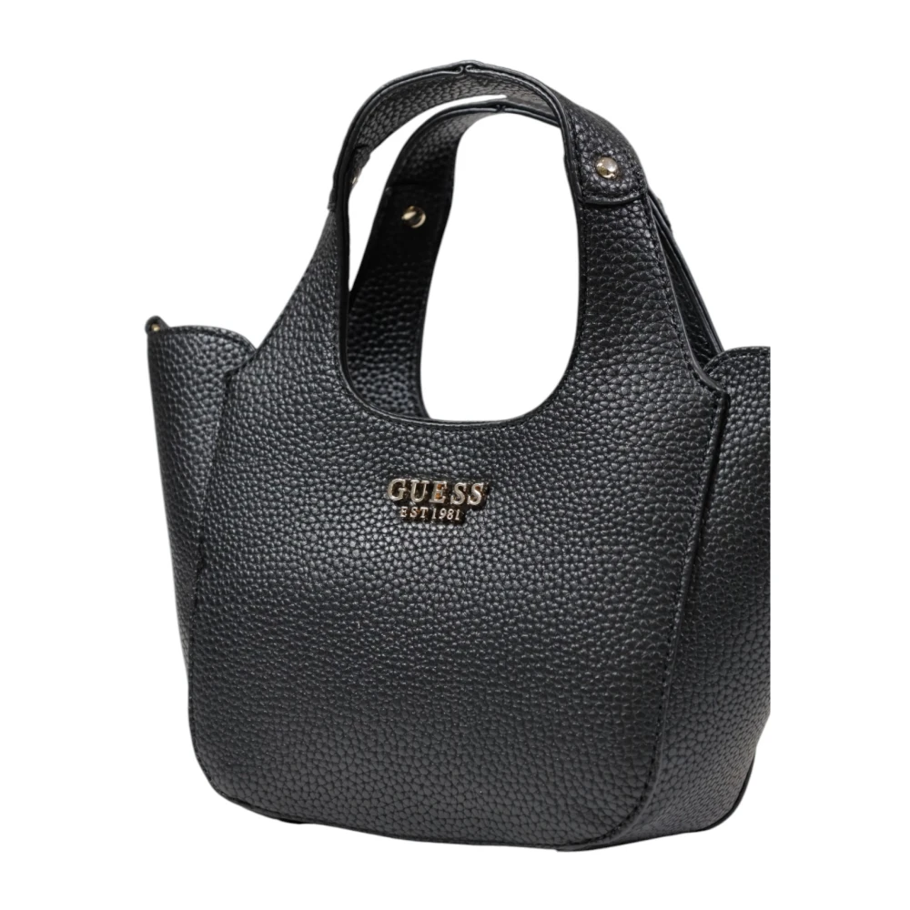 Guess Kleine tassen voor vrouwen Lente Zomer collectie Black Dames