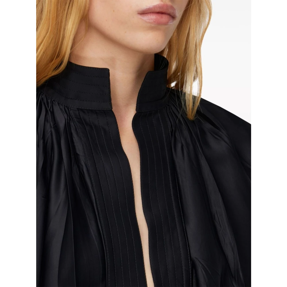 Salvatore Ferragamo Blouses & Shirts Black Dames