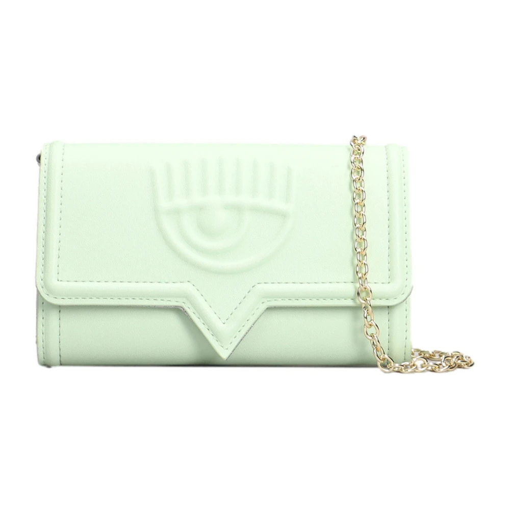 Chiara Ferragni Collection Chiara Ferragni Portemonnees Green Dames