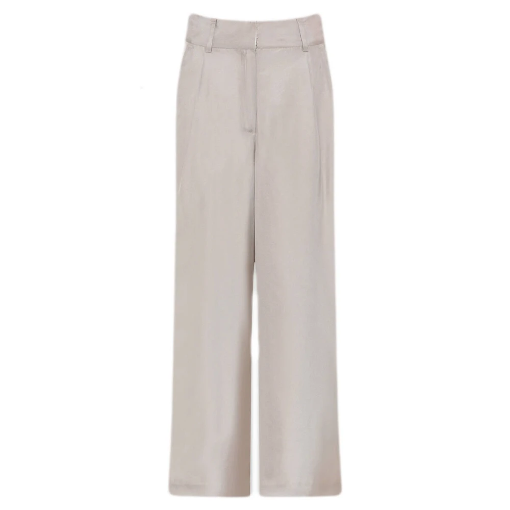 Gustav Wide Leg Maddeline Broek Beige Dames