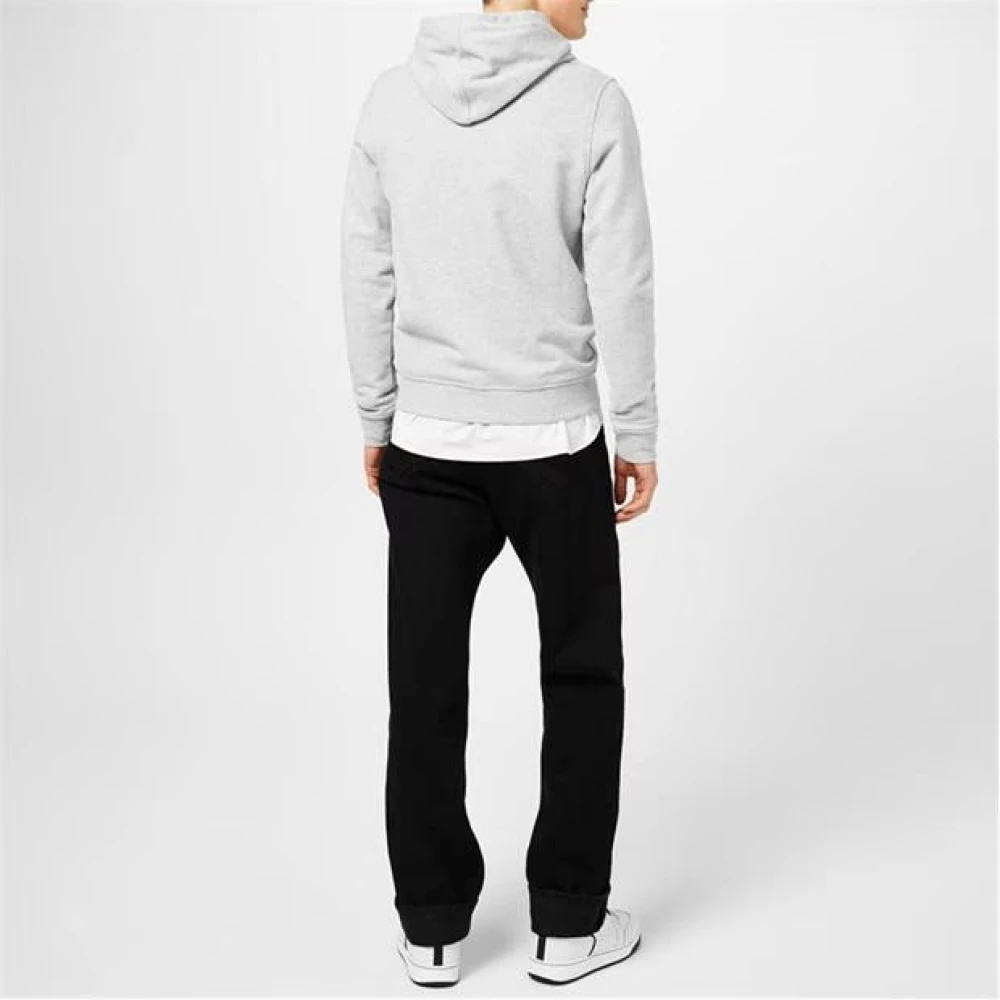Belstaff Signature Hoodie met Kangaroo Zak Gray Heren