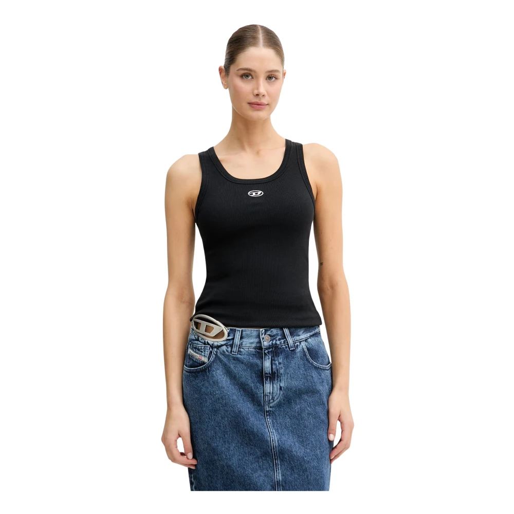 Diesel Top In Cotone Con Logo - Immagine 5
