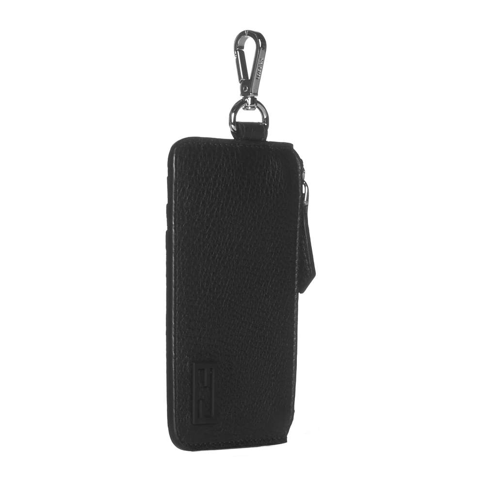 Fendi Zwarte Portemonnees Black Heren