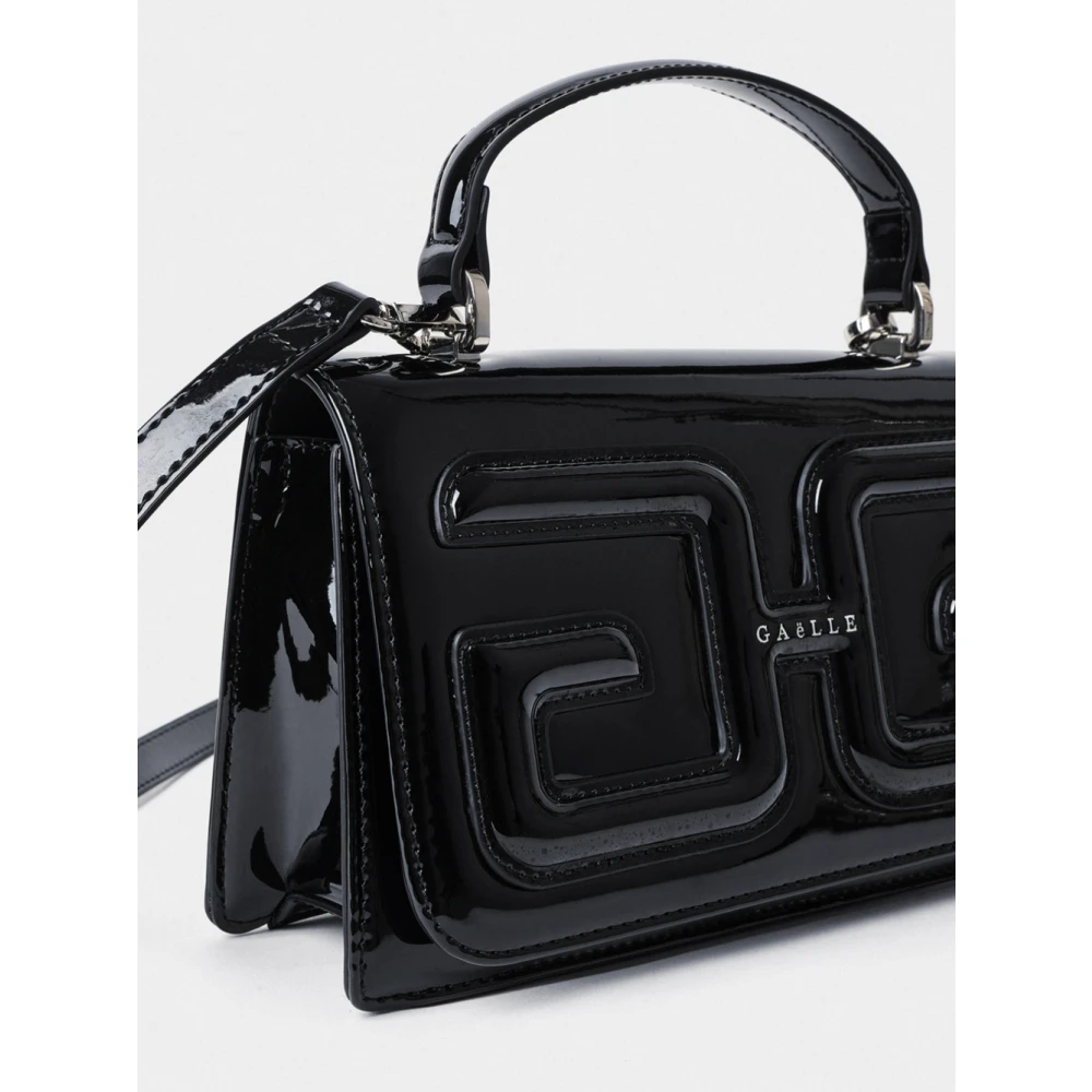 Gaëlle Paris Zwarte Maxi Patch Double G Handtas Black Dames