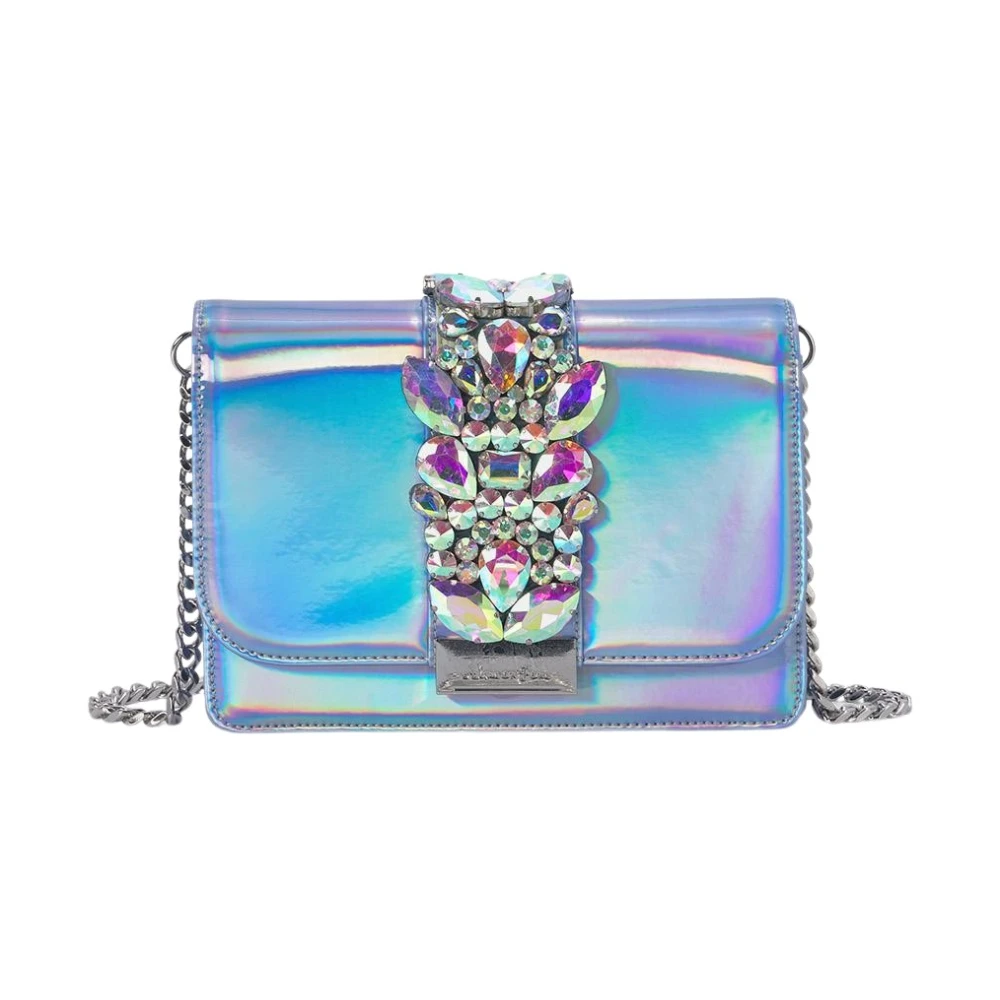 Alma en Pena Juweelklep Schoudertas Blue Dames