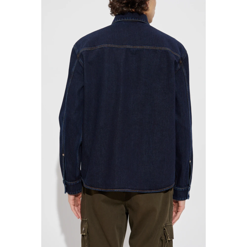 Burberry Denim overhemd Blue Heren