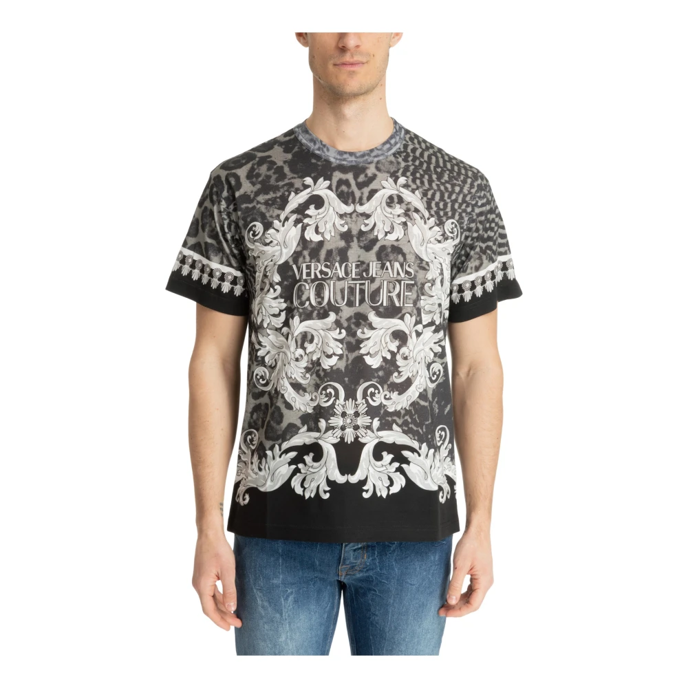 Versace Jeans Couture Animal Baroque T-shirt Multicolor Heren