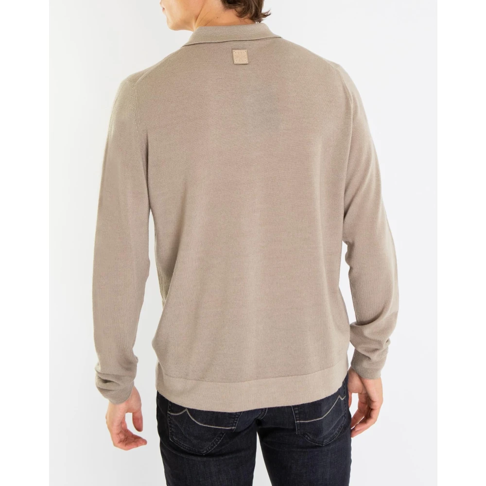 Jacob Cohën Heren Casual Shirt Beige Heren