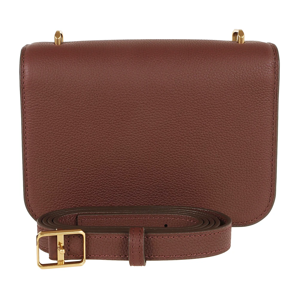TORY BURCH Omkeerbare schoudertas in donker cabernet Brown Dames