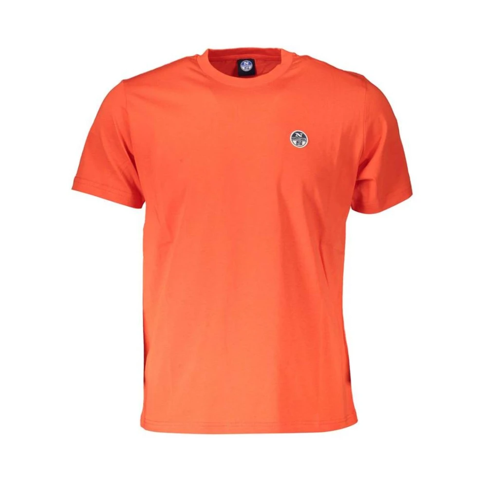 North Sails Men's Red Crew Neck Tee