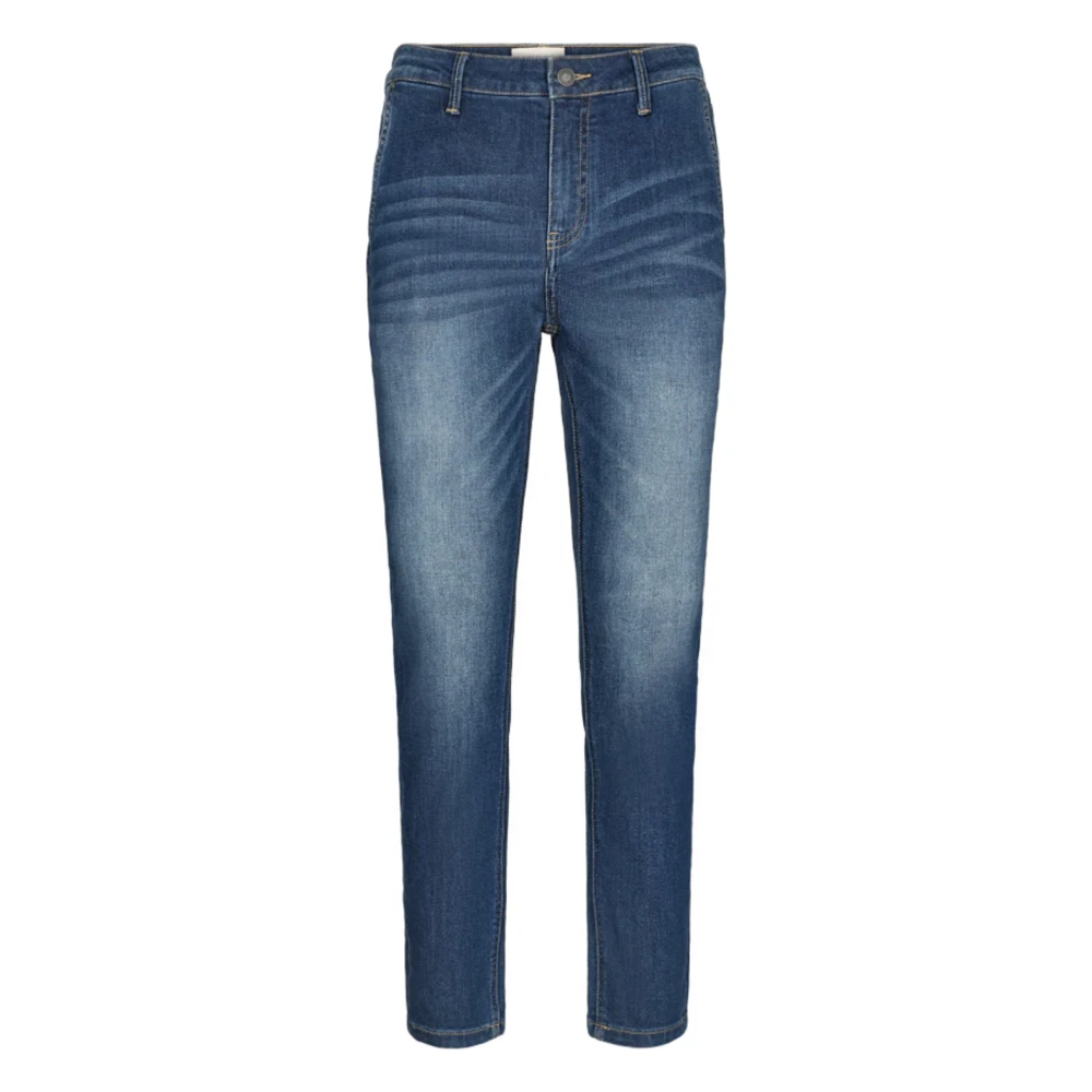 Freequent Slim-fit Jeans Blue Dames