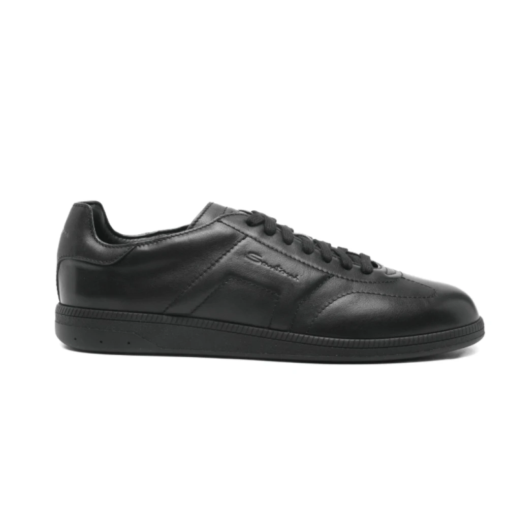 Santoni DBS Oly Sneaker Heren Schoenen Zwart