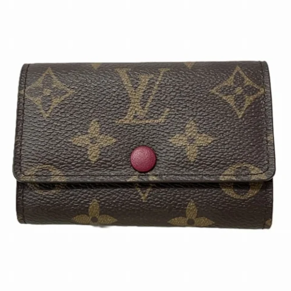 Louis Vuitton Vintage Pre-owned Fabric key-holders Brown Dames