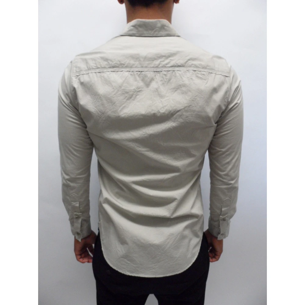 Yohji Yamamoto Herenmode Shirt Beige Heren