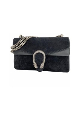 pre-owned-suede-gucci-bags