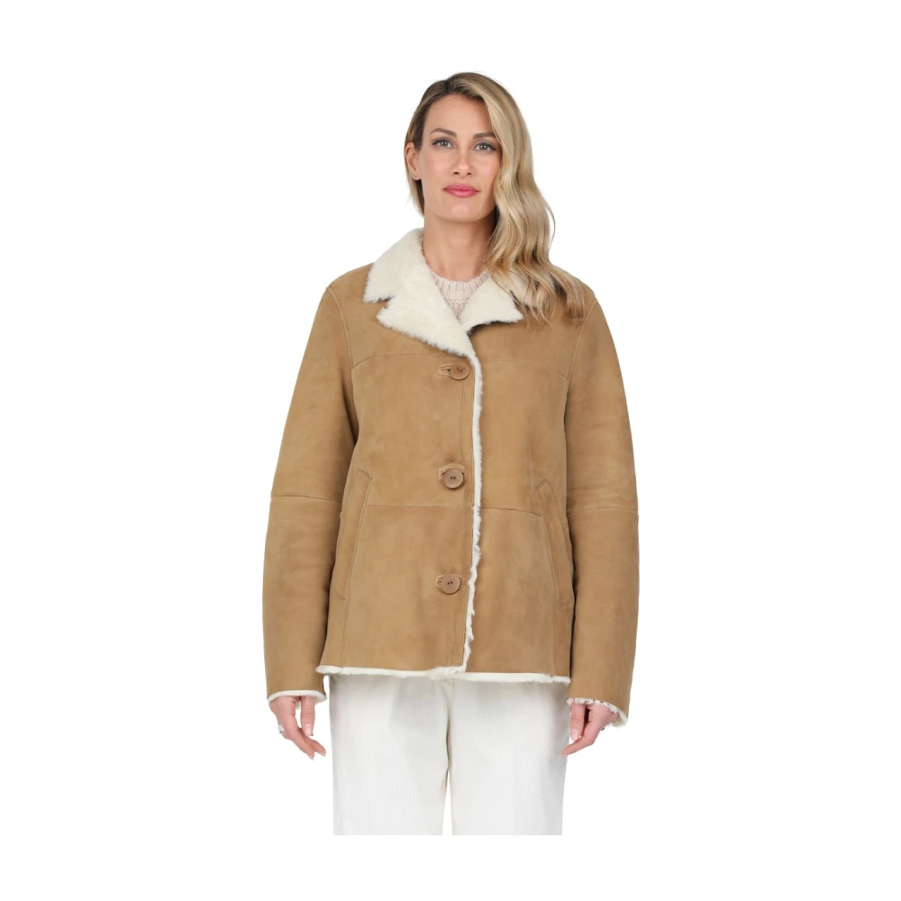 Jackets > Faux Fur & Shearling Jackets - - Gimo's - Modalova